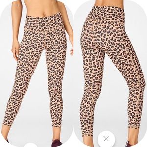 High-Waisted Fabletics PowerHold Leopard Print
